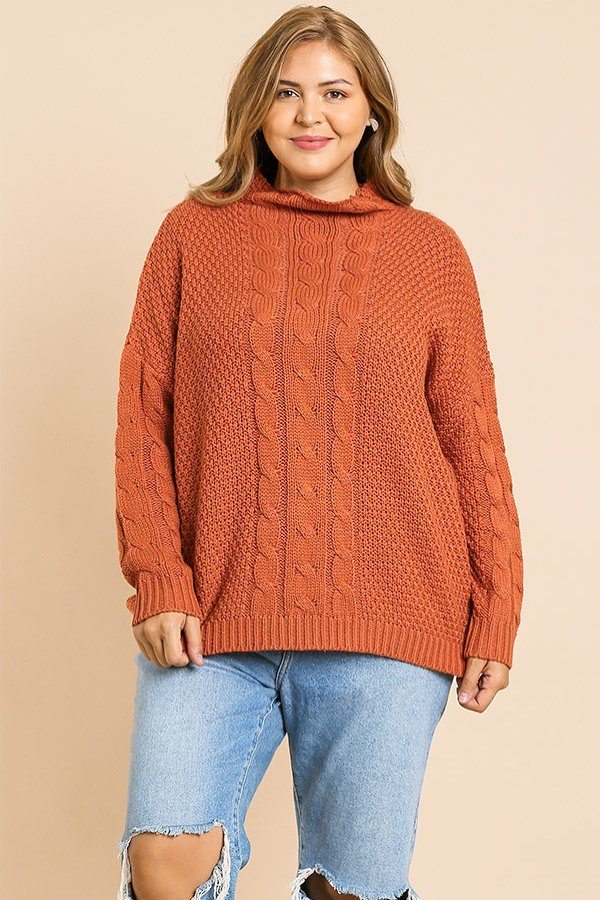 Cable Pullover Sweater