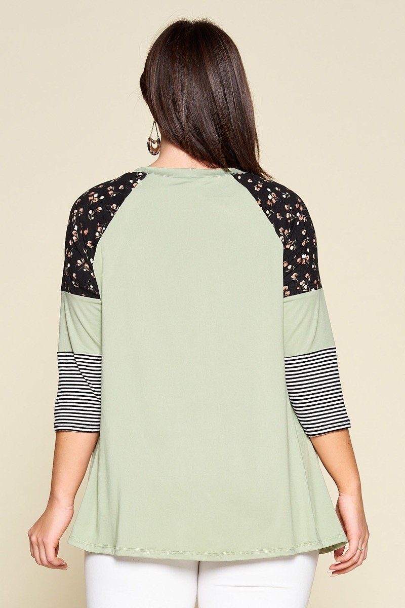 Twisted Tunic Top
