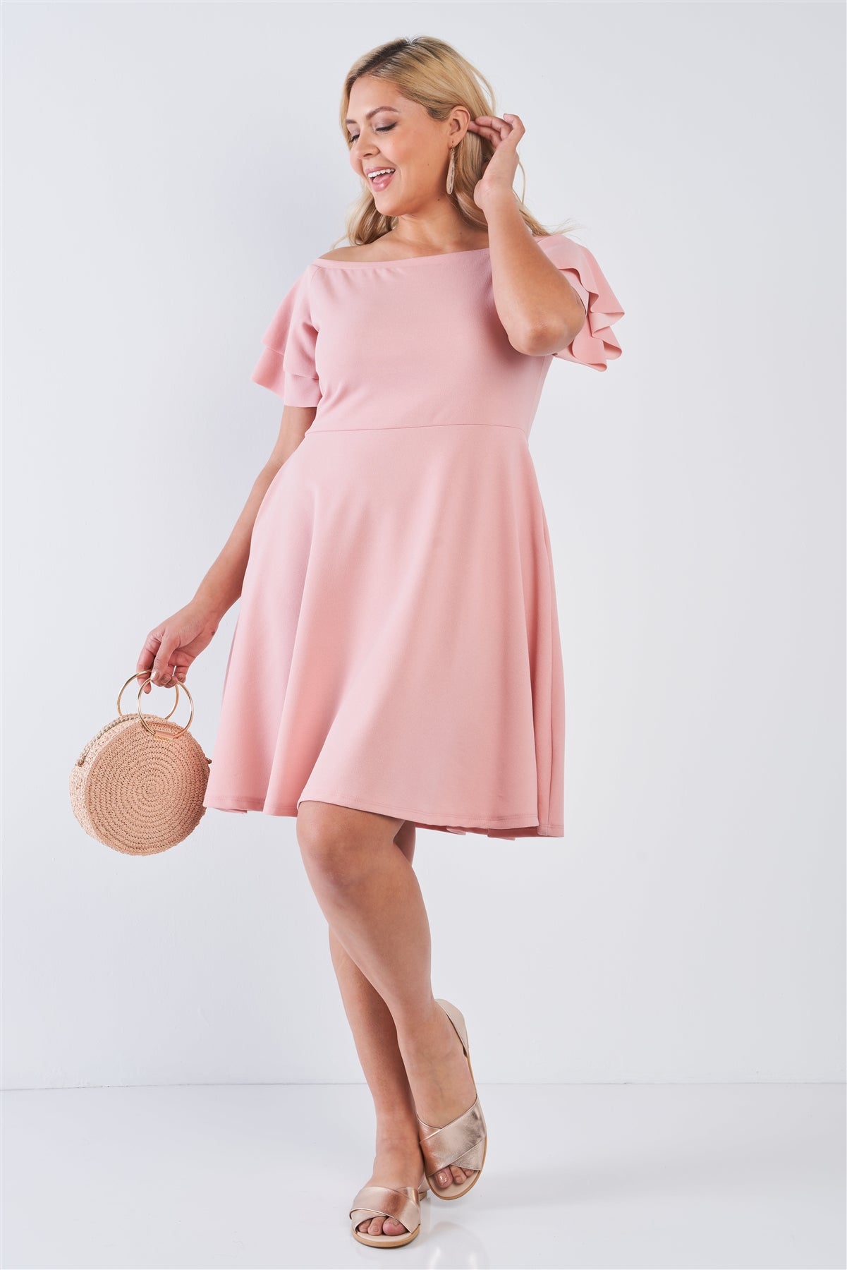 Tiered Sleeves Dress