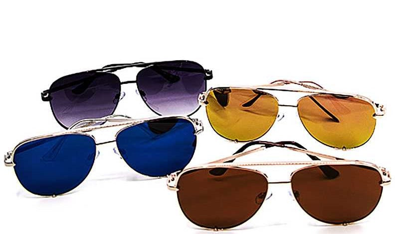 Trendy Aviator Sunglasses
