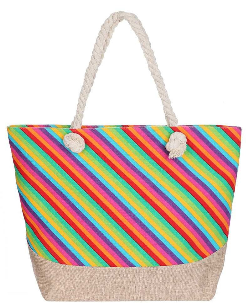 Rainbow Shopper Bag