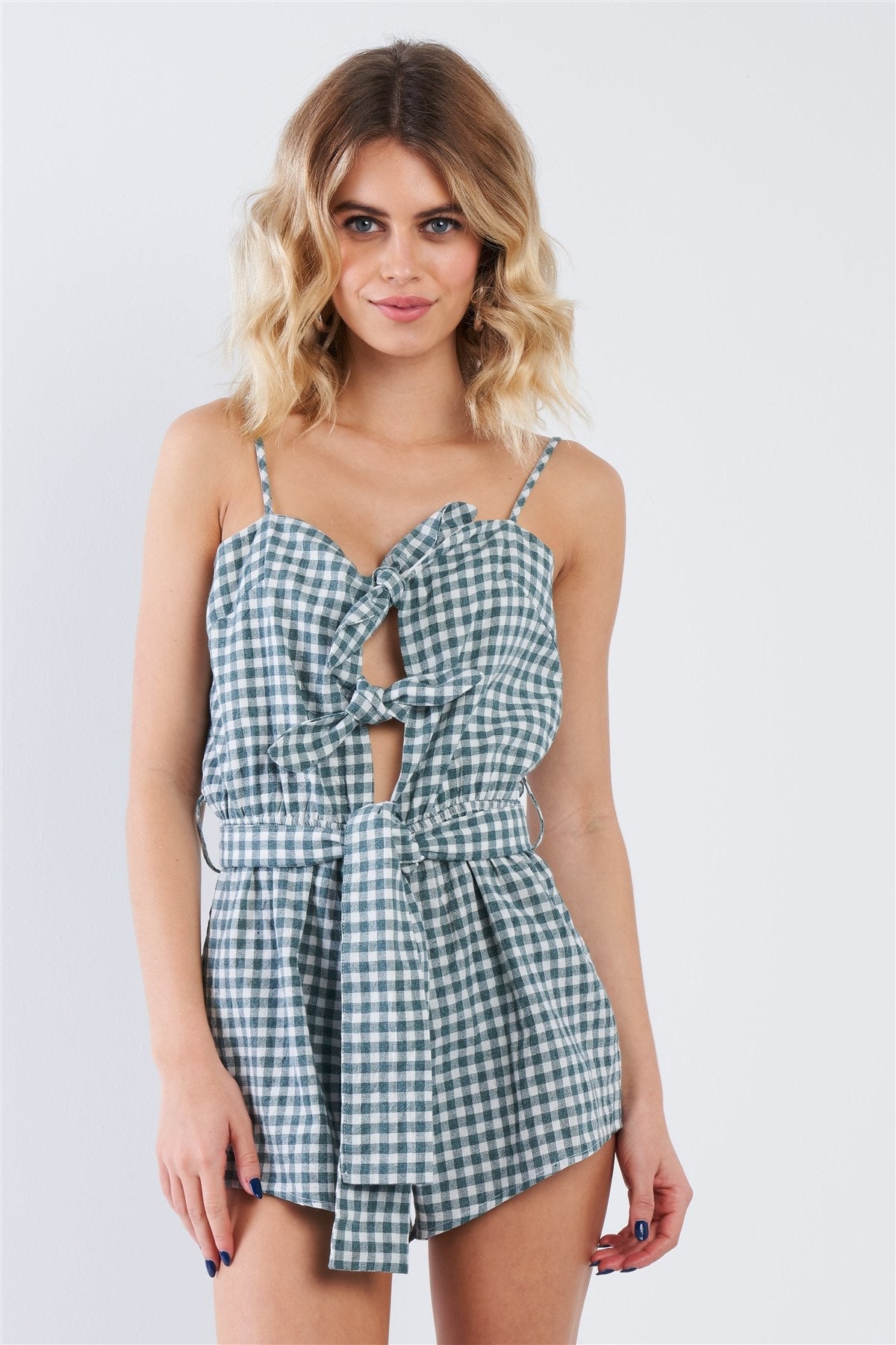 Layered Bow Romper