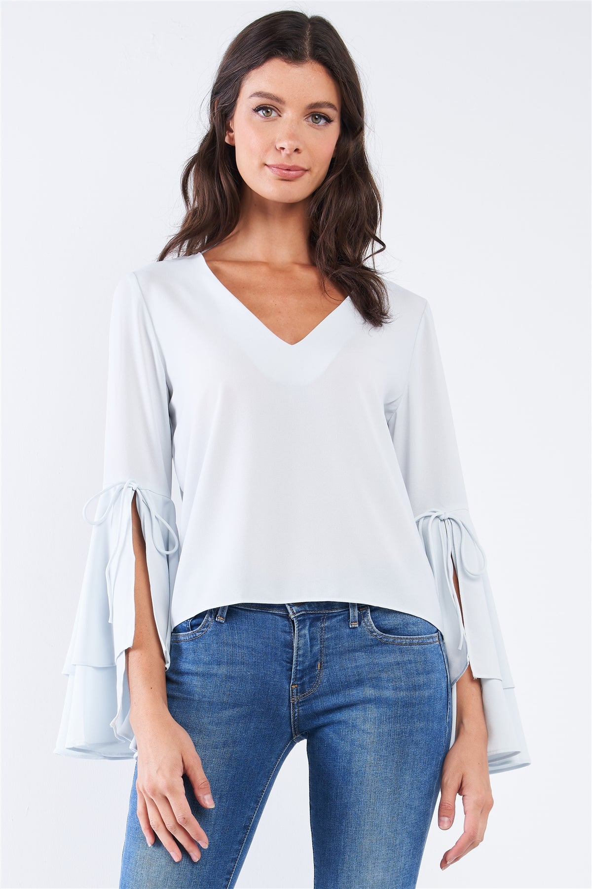 Bluebell Frill Top