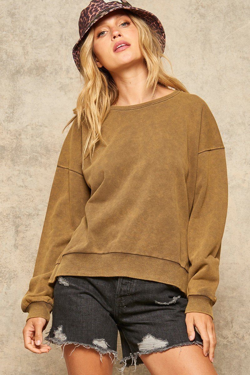 Mineral Wash Sweater