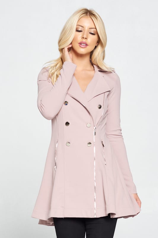 Double Breasted Blazer Dress