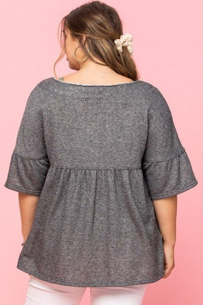 French Pullover Top