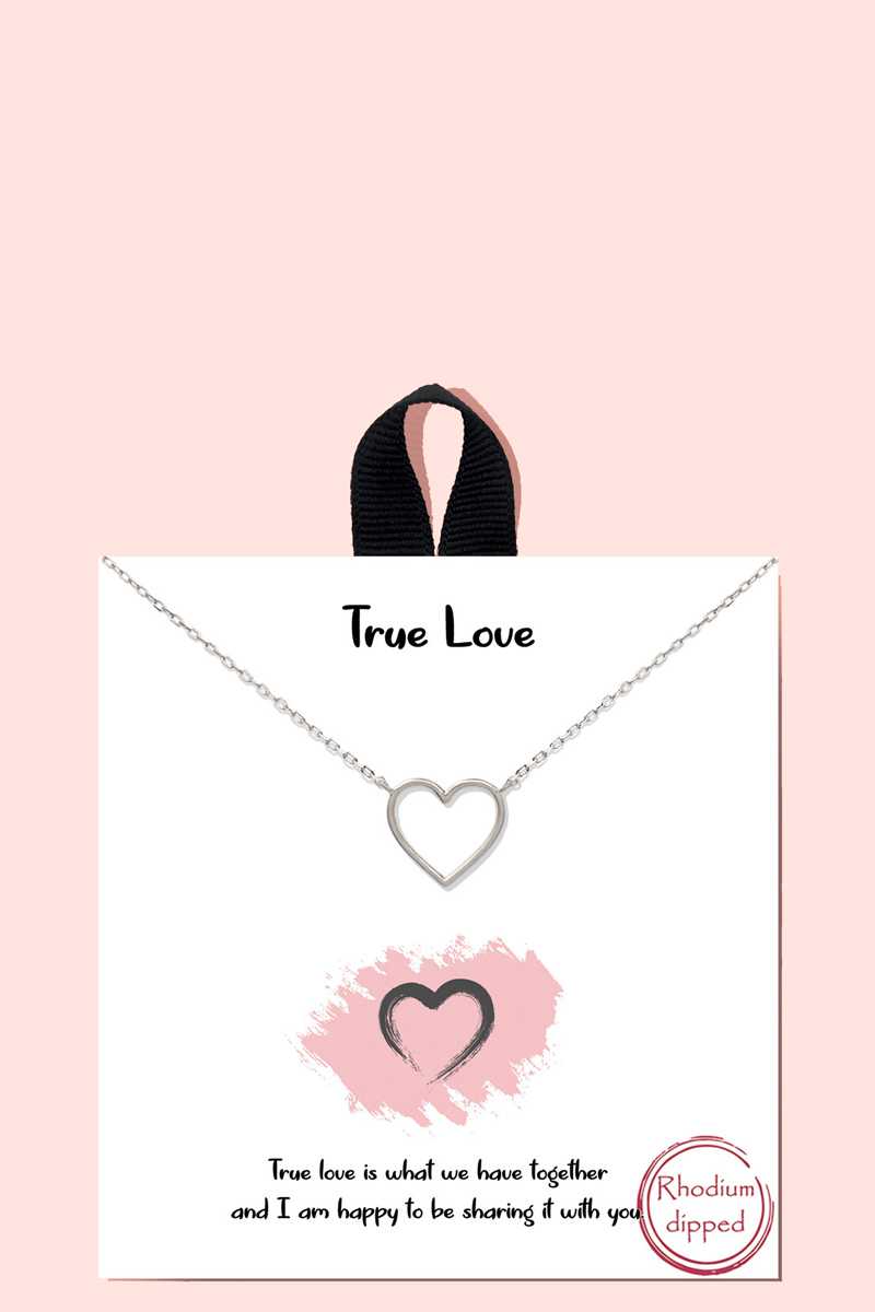 True Love Pendant Necklace